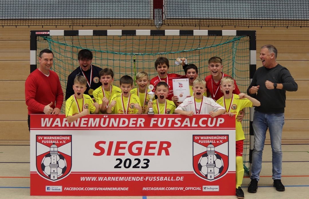 U12 gewinnt den 5. Warnemünder Futsal Cup