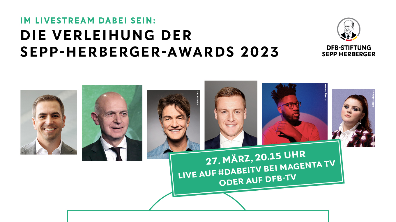 Verleihung der Sepp-Herberger-Awards