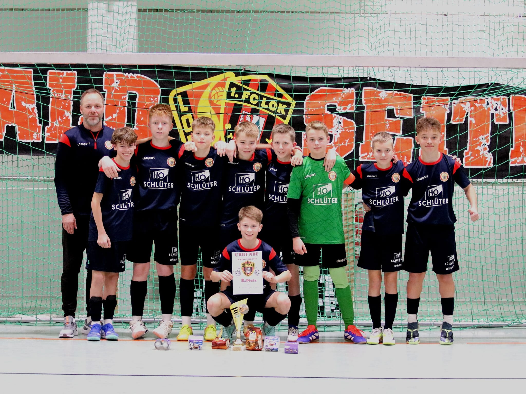 U13 erreicht den 3. Platz beim Budenzauber in Stendal