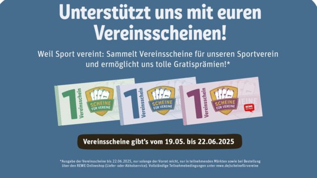 Scheine für Vereine startet